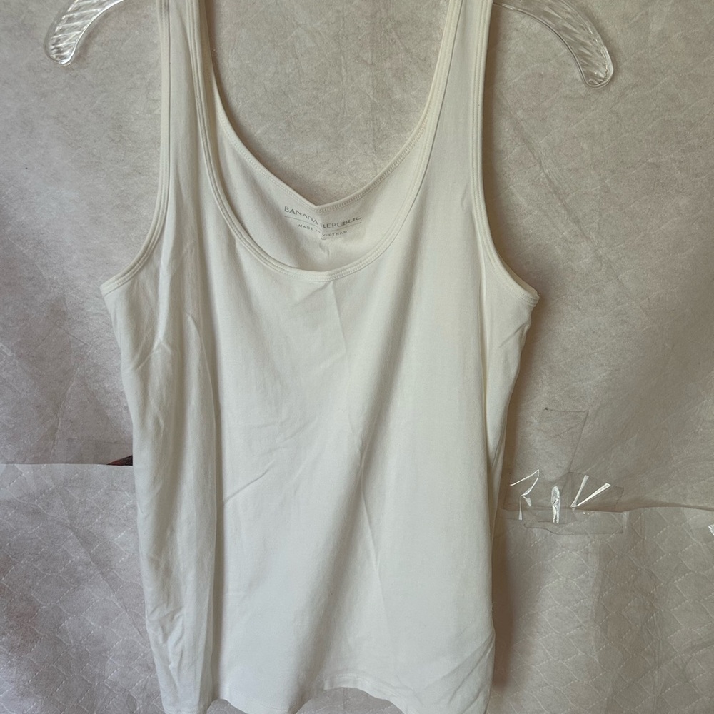 Banana Republic Cream Tank Top